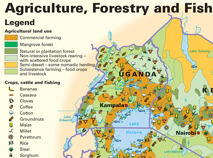 What Are Some Examples Of Thematic Maps That Show Human Geography 